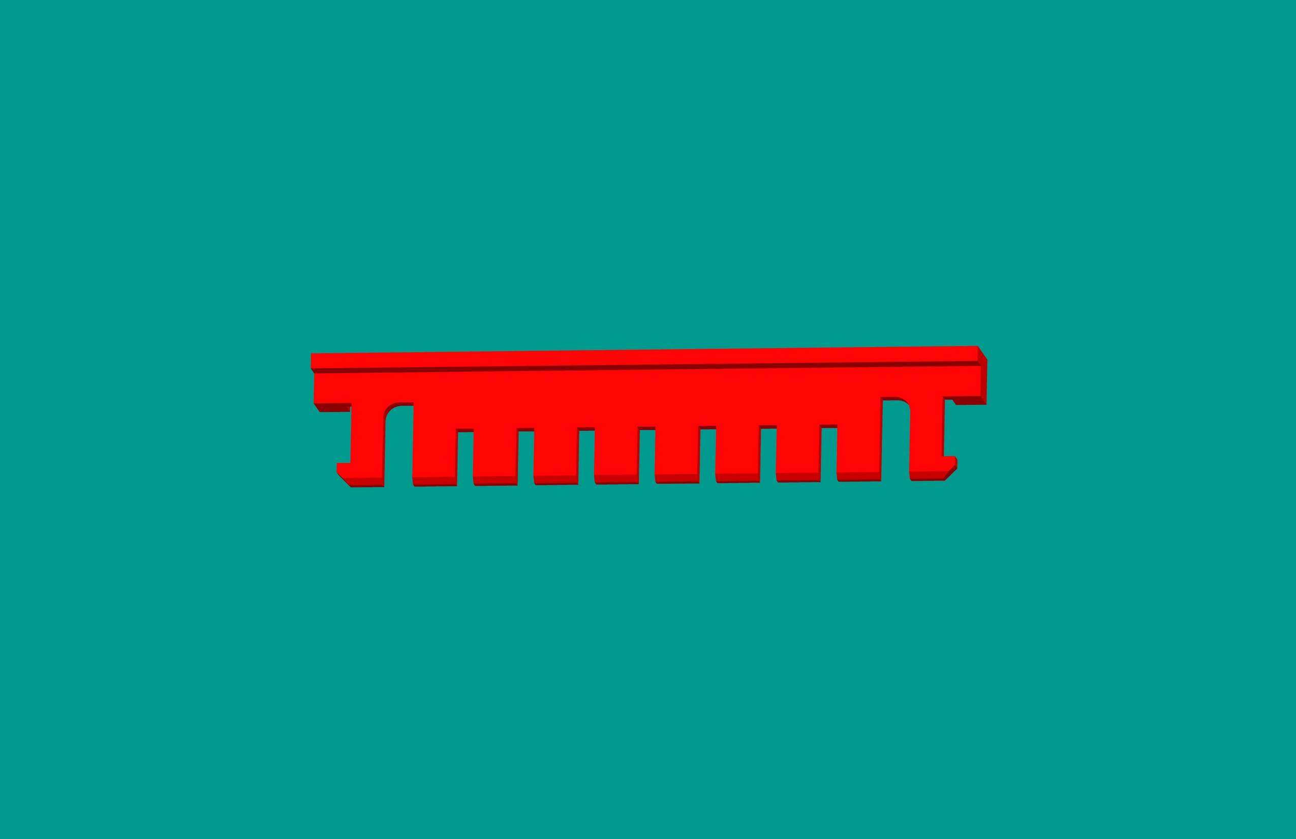 2.0間距，A2008S-10鎖片紅色