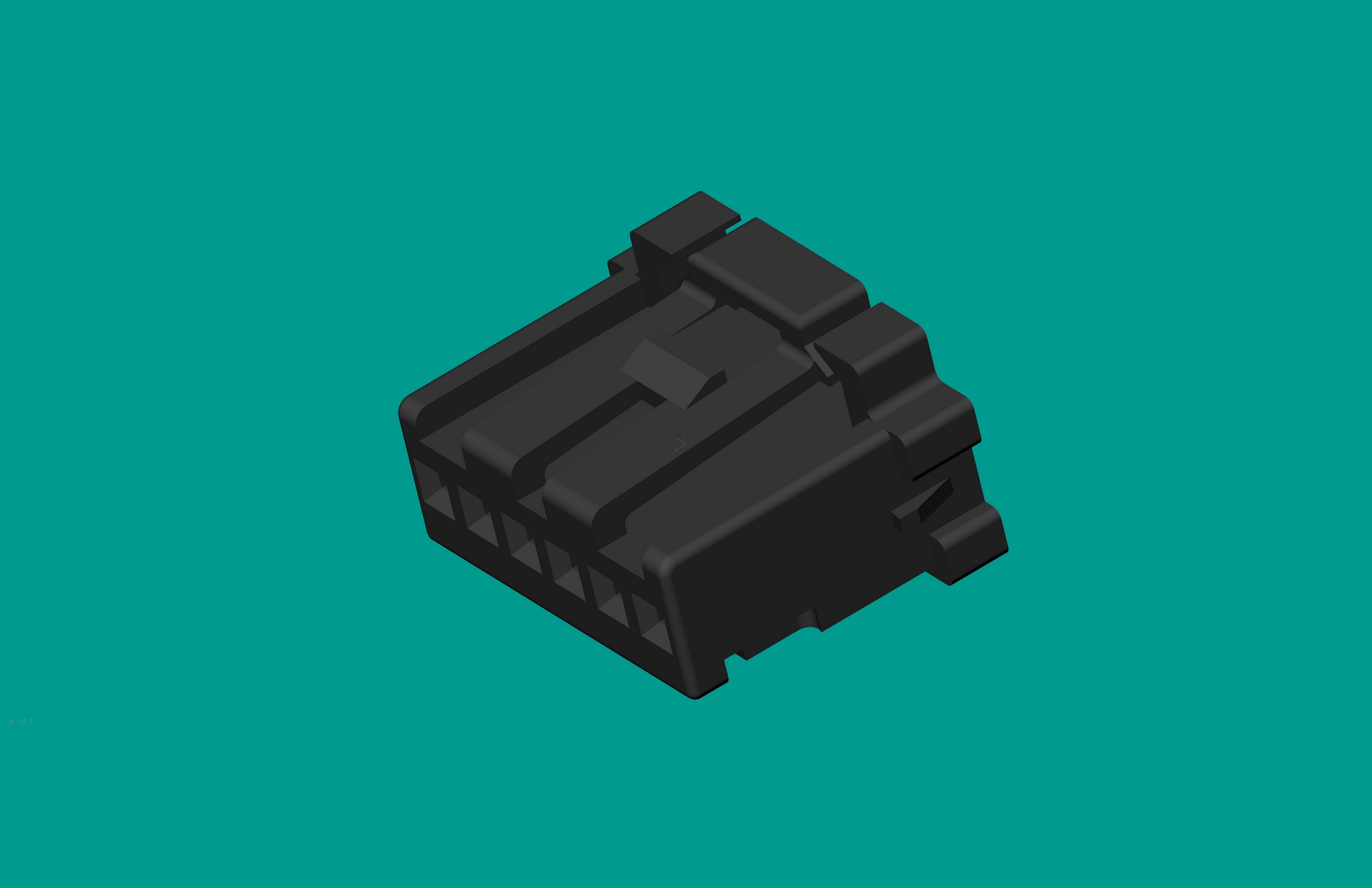 2.0間距，PNIRP-06V-S黑色