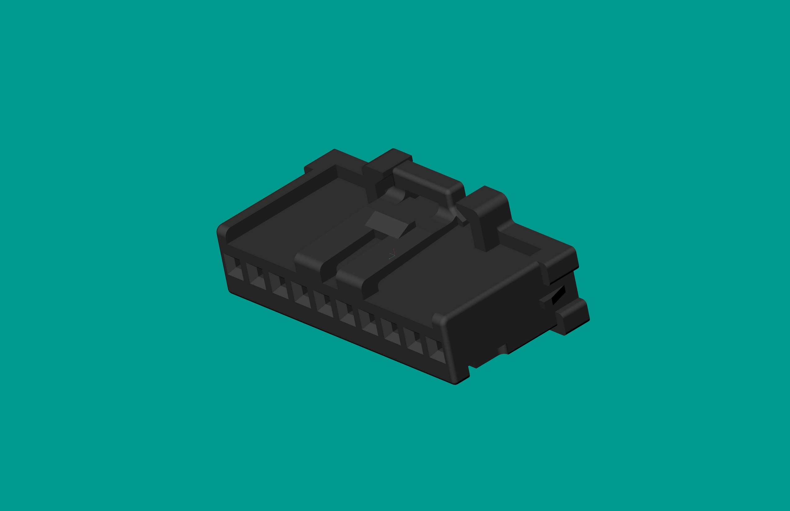 2.0間距，PNIRP-10V-S黑色