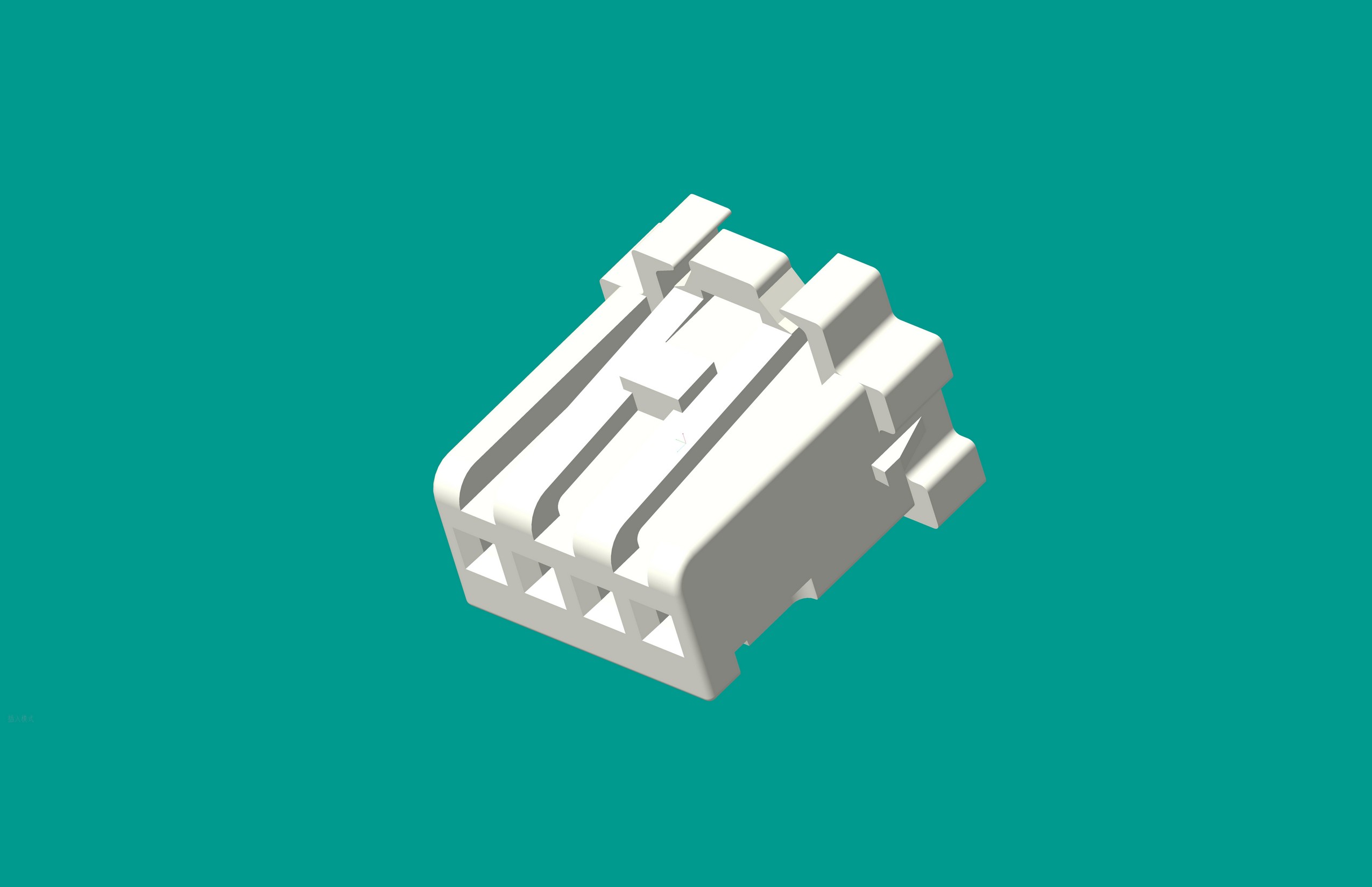 2.0間距，PNIRP-04V-S白色