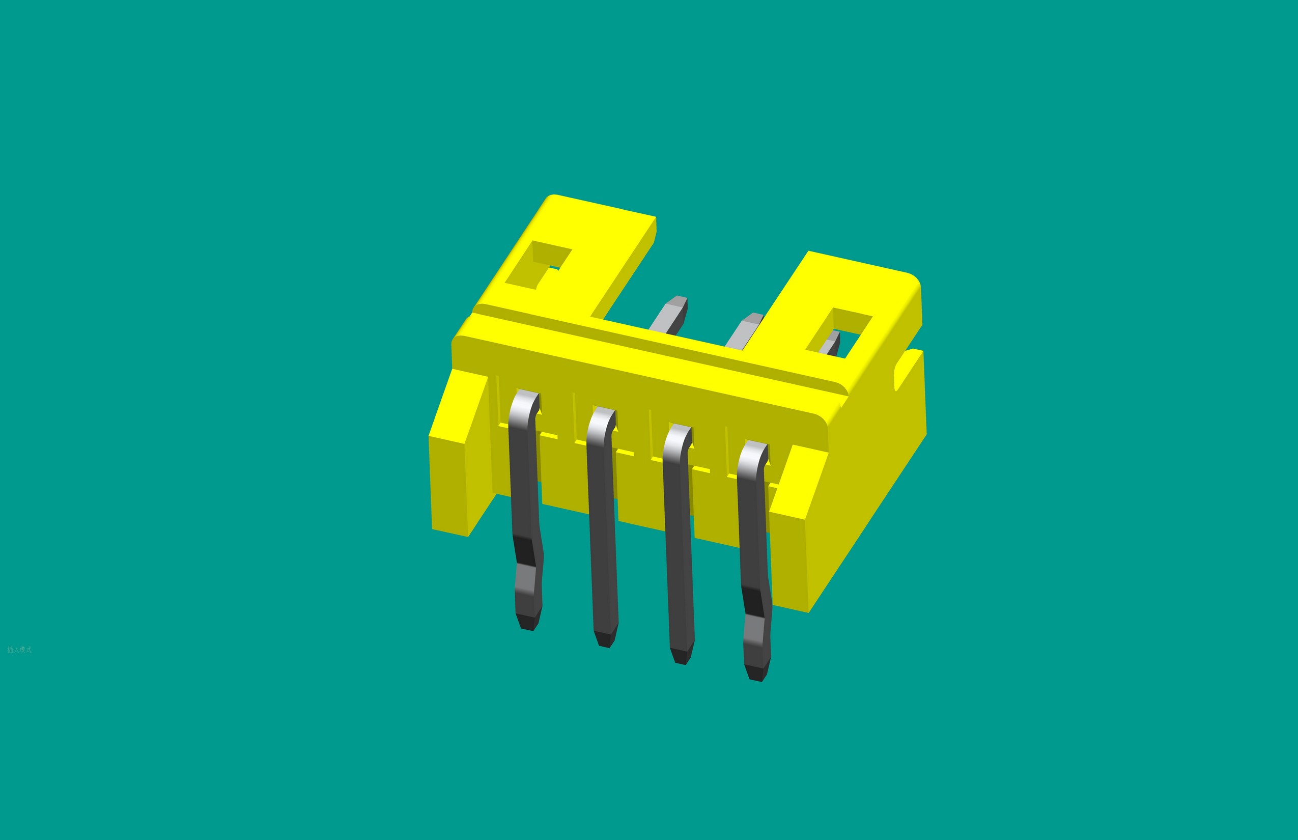 PH-4QA（有保護腳）黃色，普通PA66