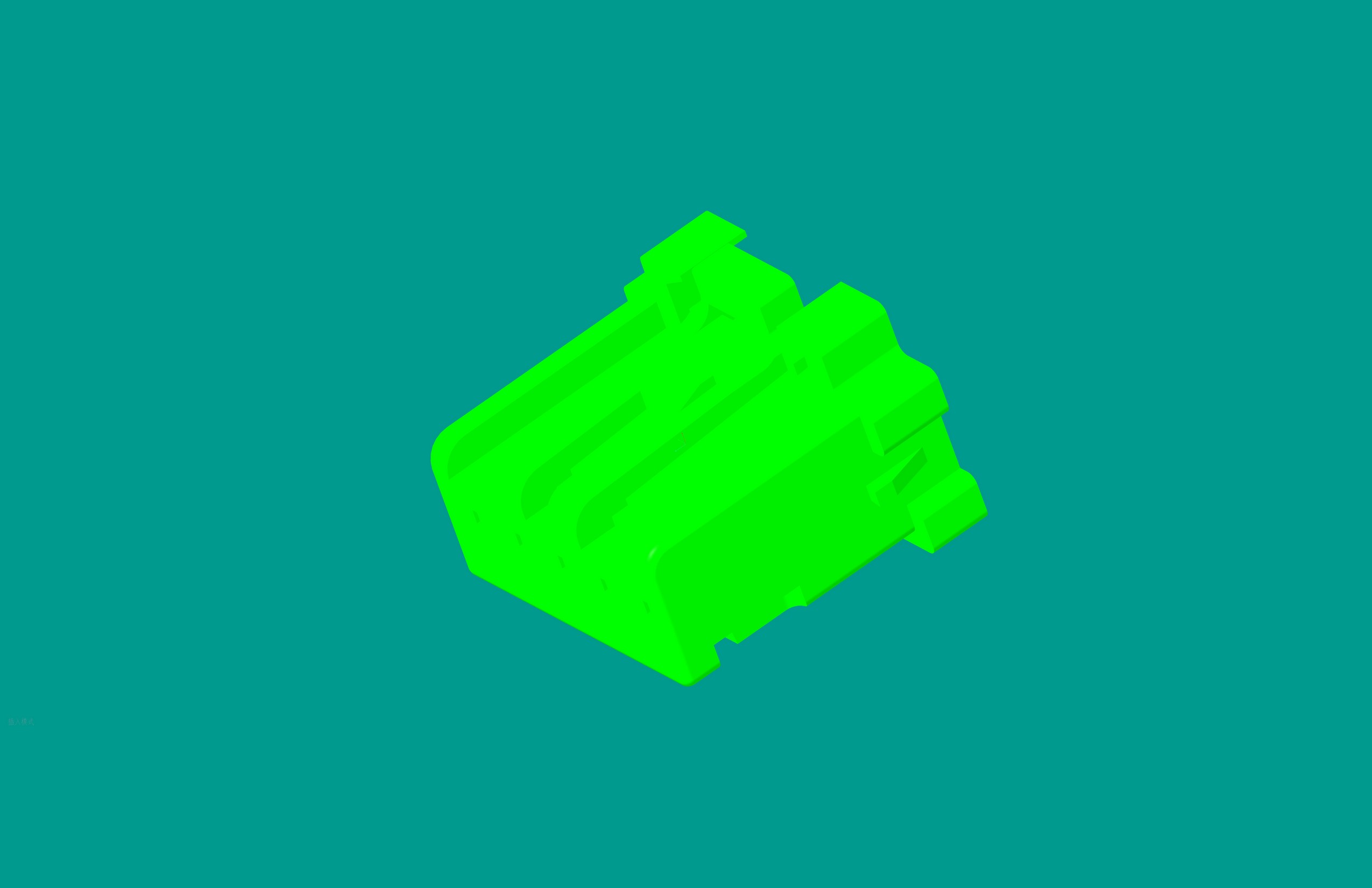 2.0間距，PNIRP-05V-S綠色