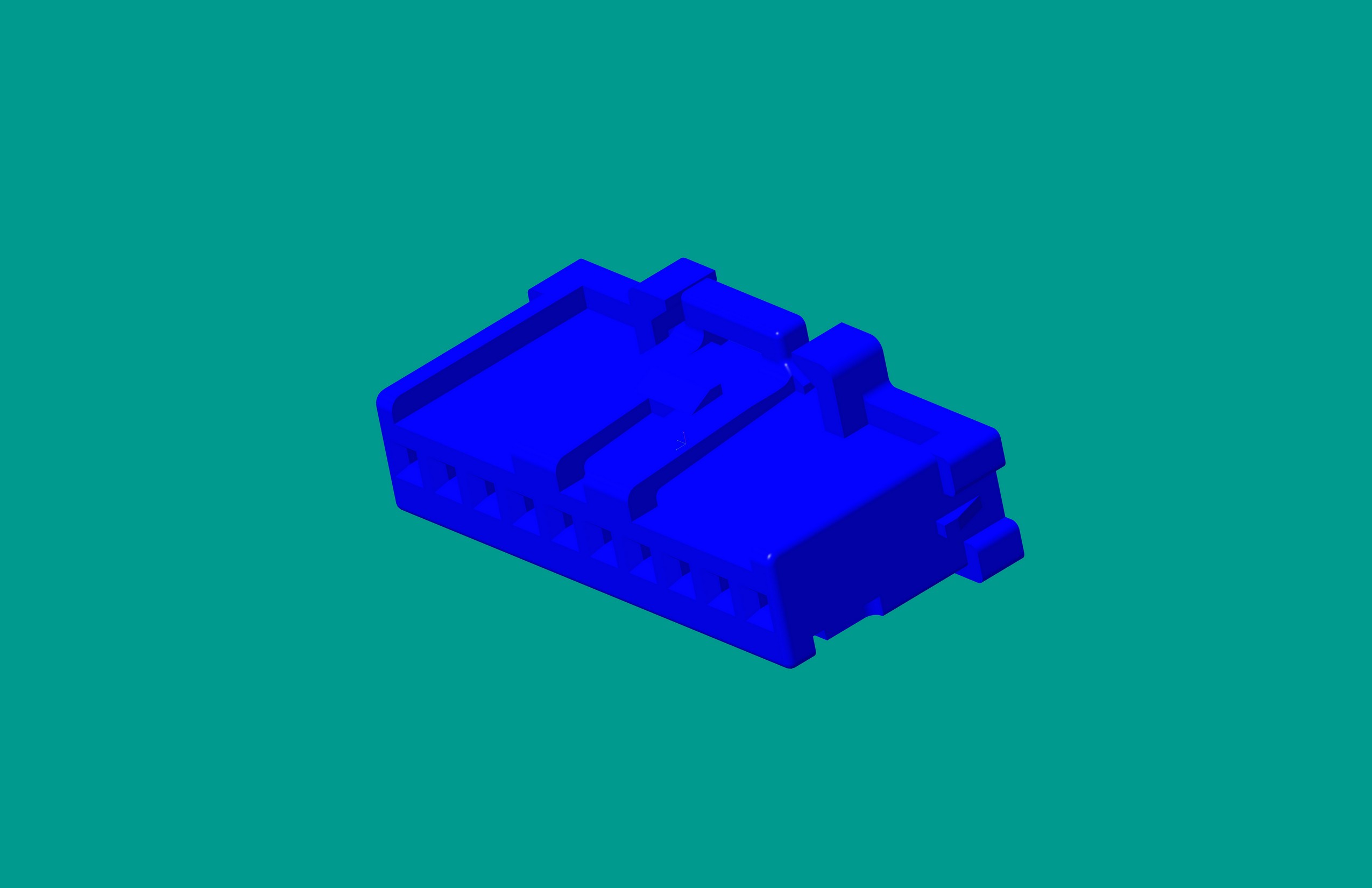 2.0間距，PNIRP-10V-S藍色