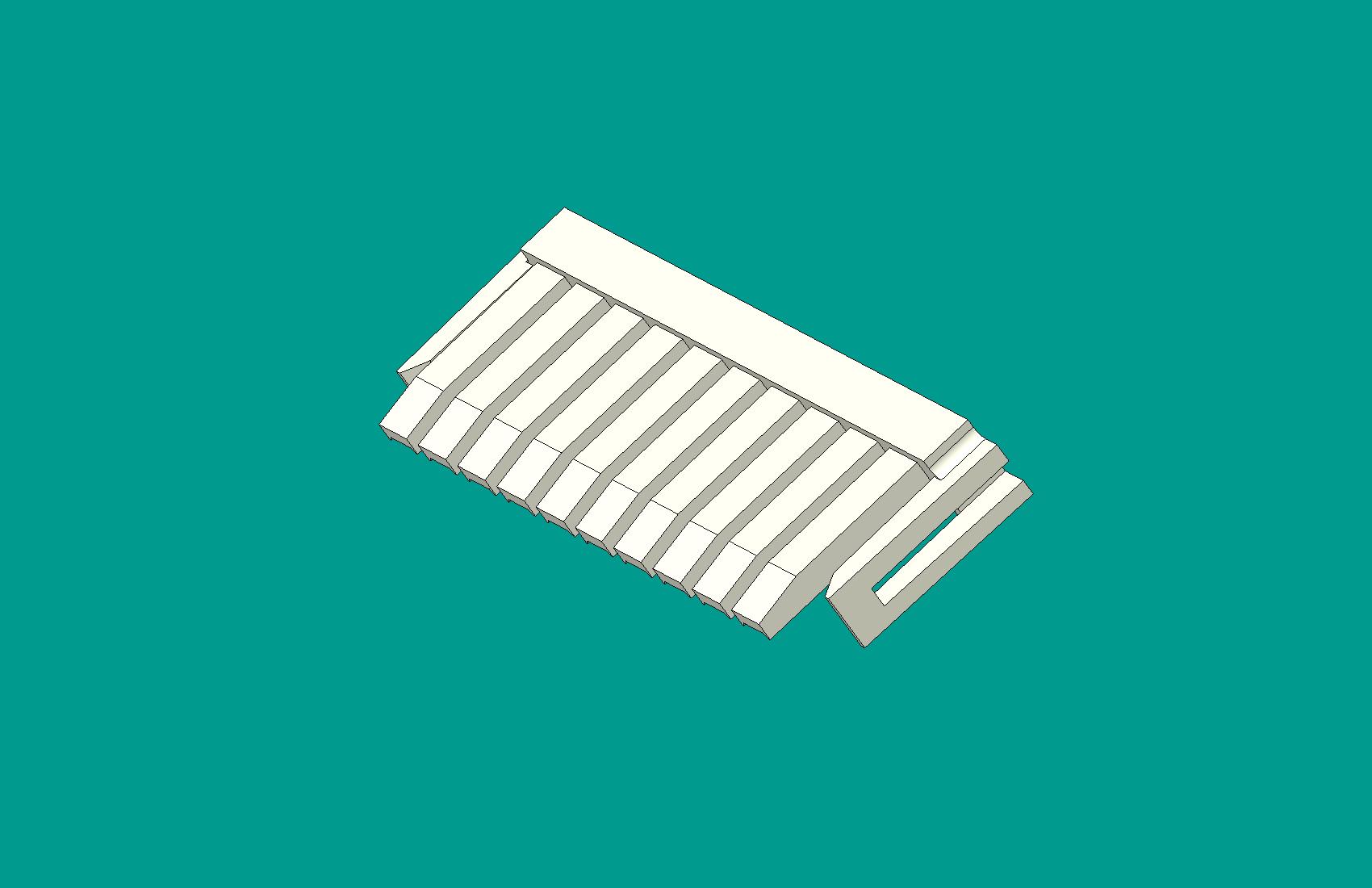 2.0間距，PNIS-10V鎖片