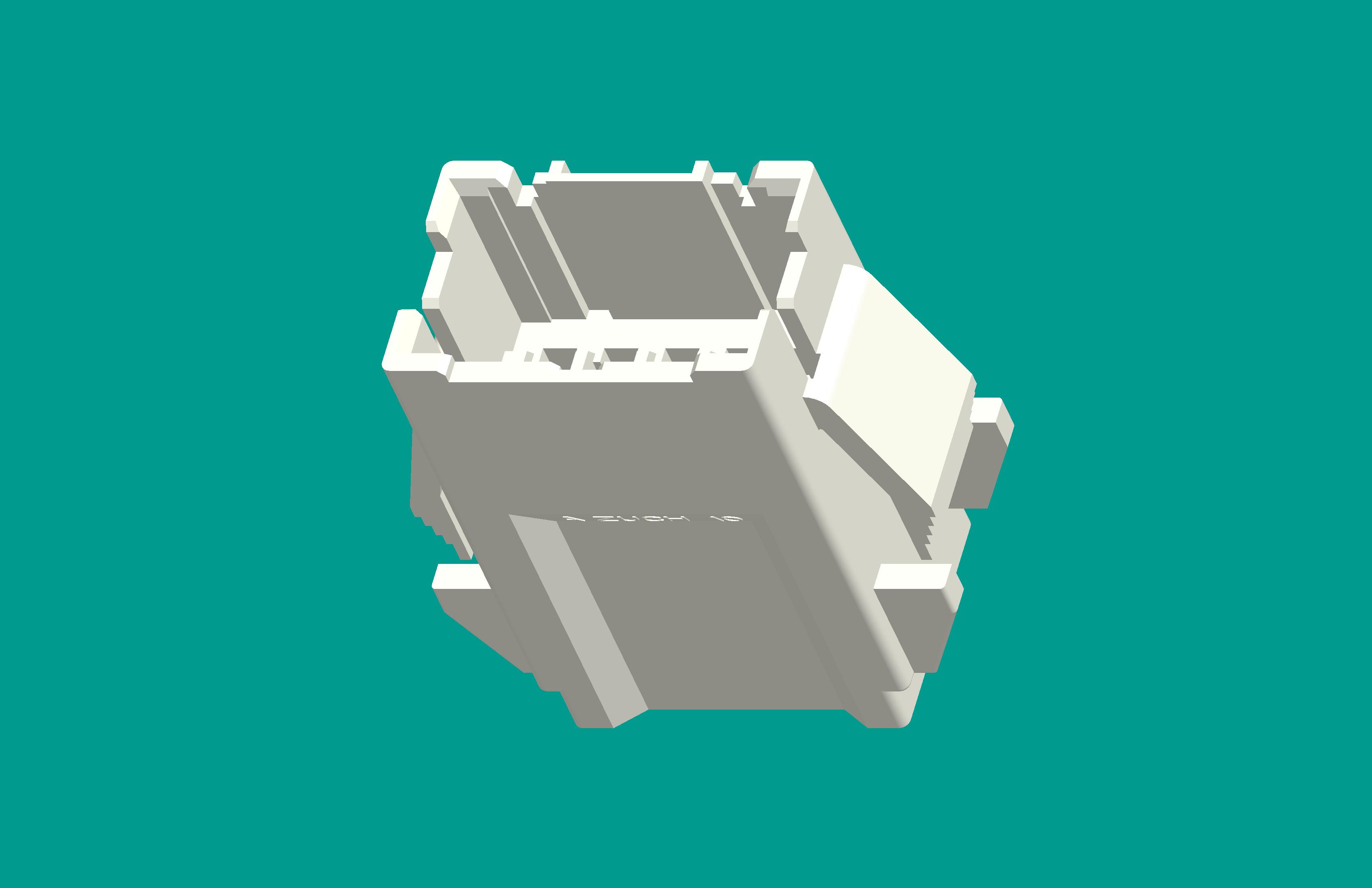 XAD-2×5R PA66普通-白色-包裝