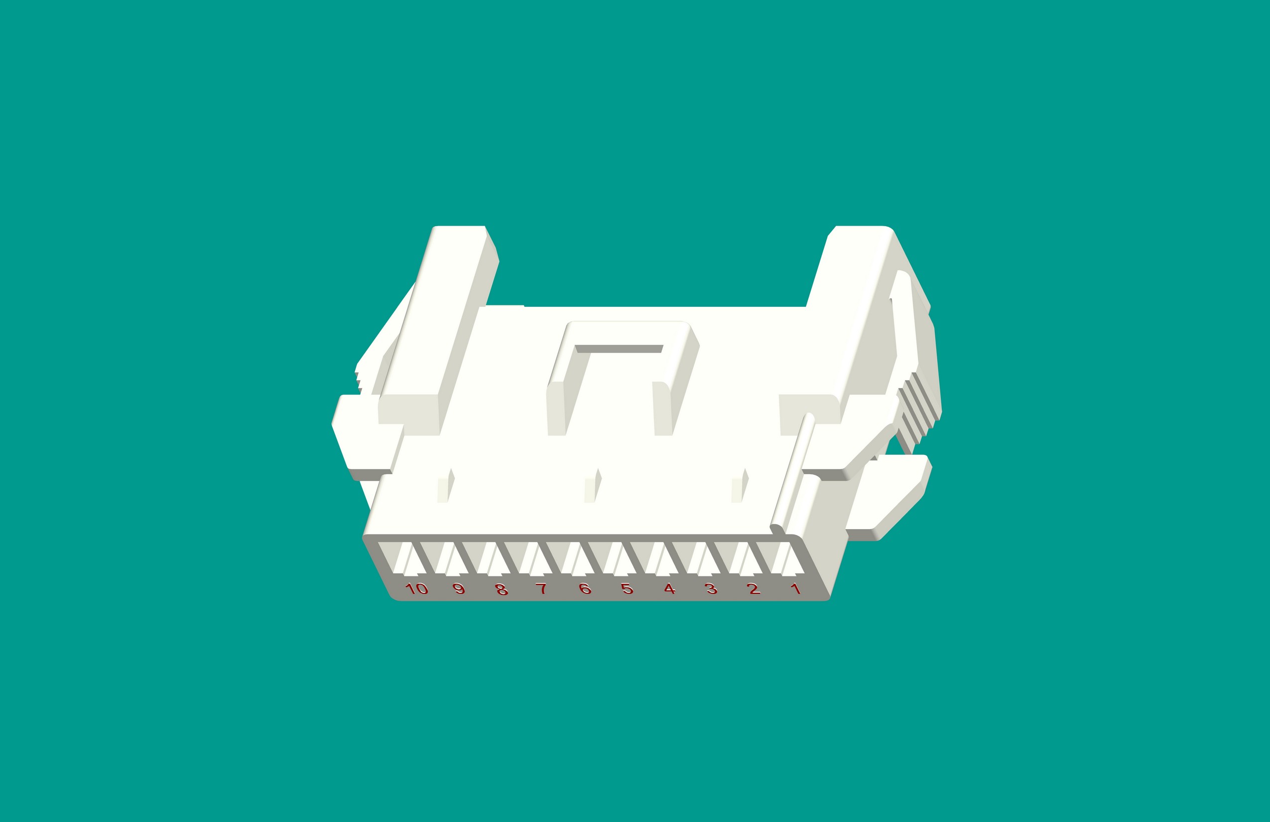 XM-10R插座/白色/普通PA66-包裝