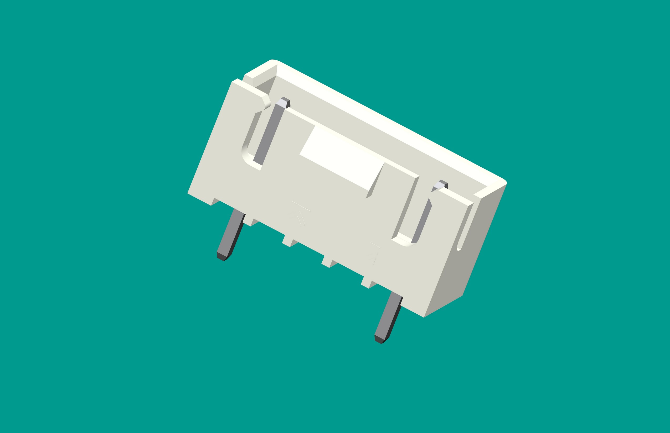 XH-5A-3 (帶扣）白色（普通PA66)（缺2、3、4針）