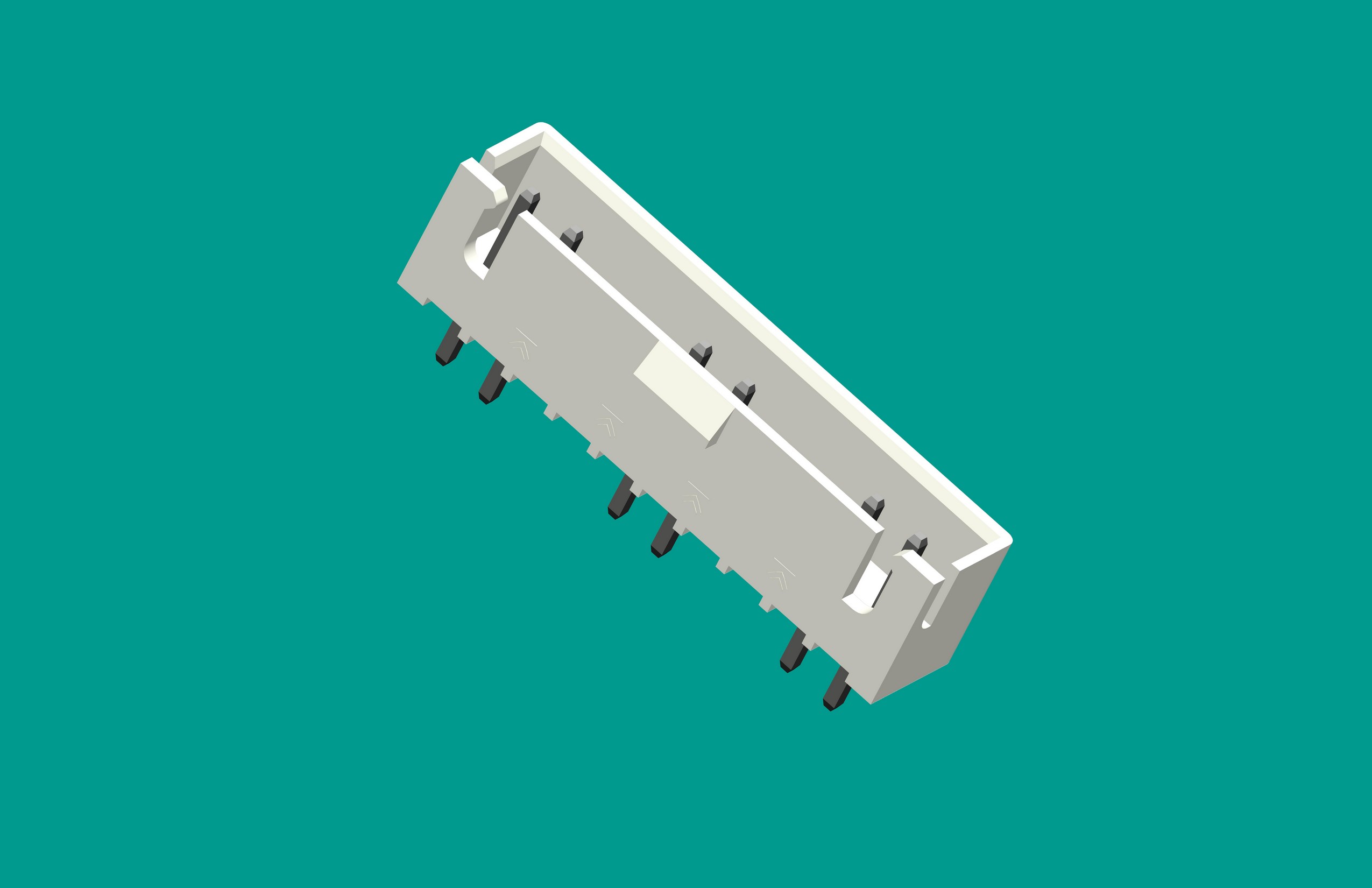 XH-10A6(帶扣白色）(缺第3、4、7、8針）