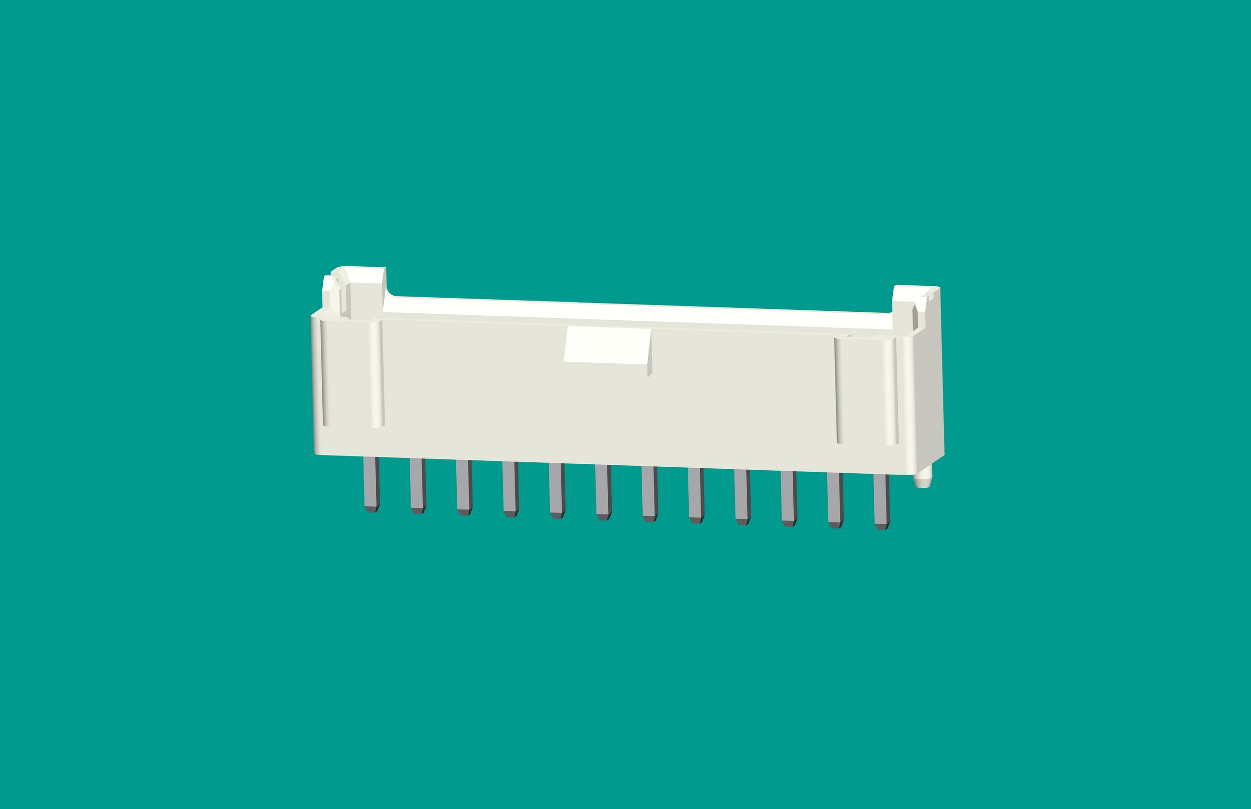 B12B-XH-K3立式針座白色/普通PA66