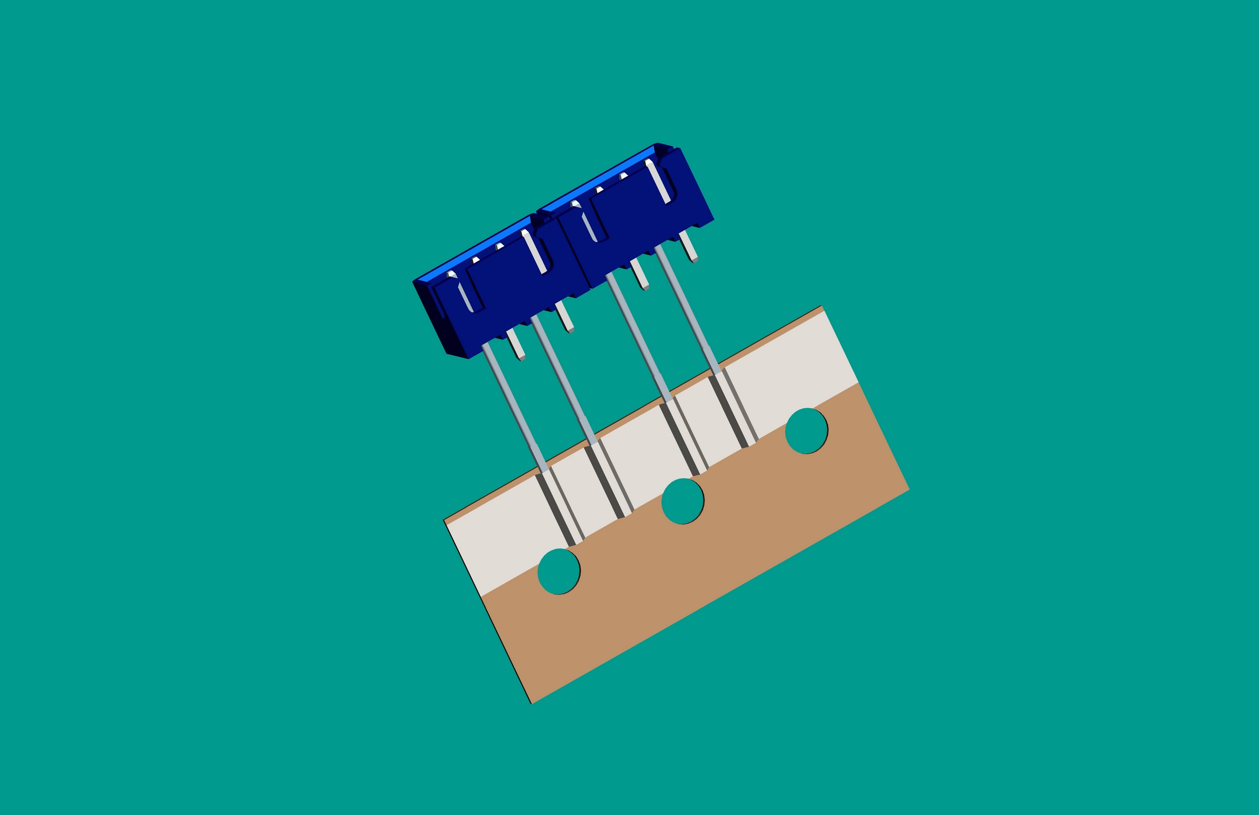 XH-4A立式針座藍(lán)色/編帶/（1，3短針）