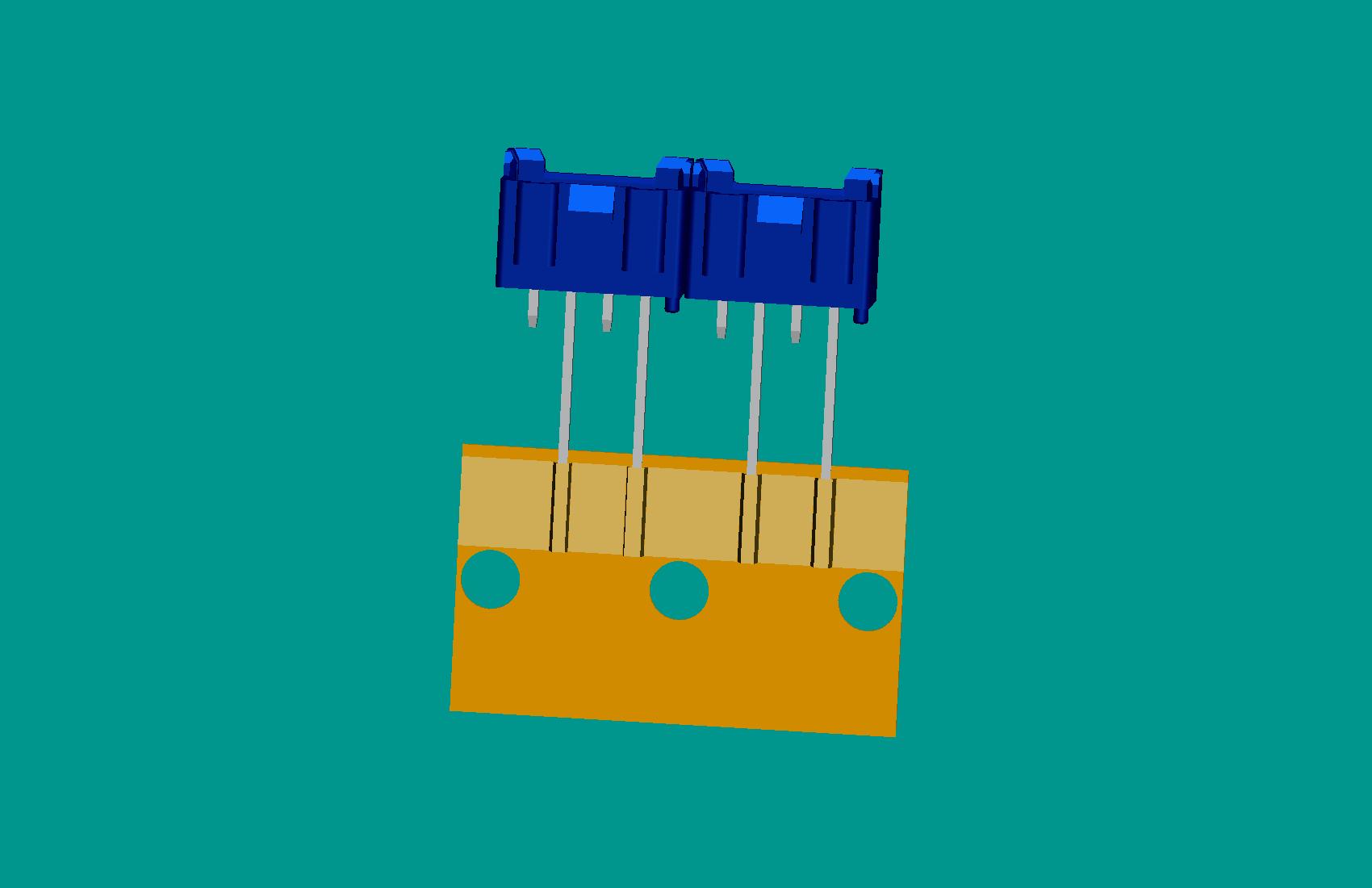 XH-4A全包編帶針座(1、3長(zhǎng)針)(藍(lán)色)普通PA66