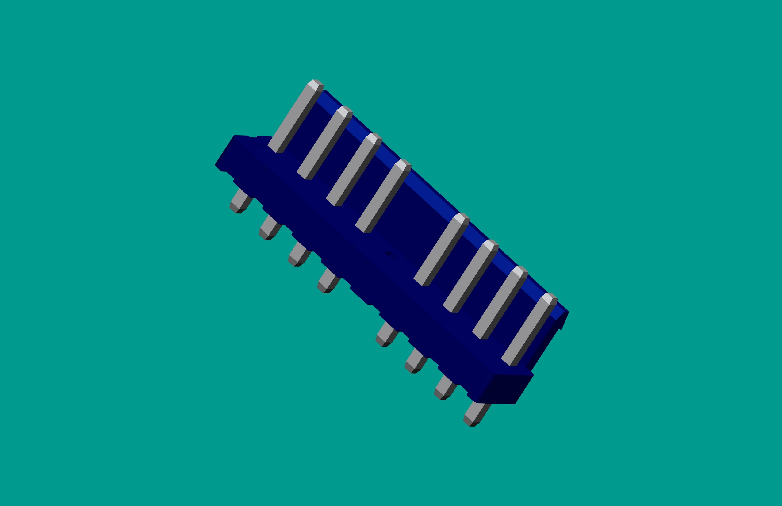 VH-9A-1（半包，藍(lán)色普通PA66）（缺第5針）