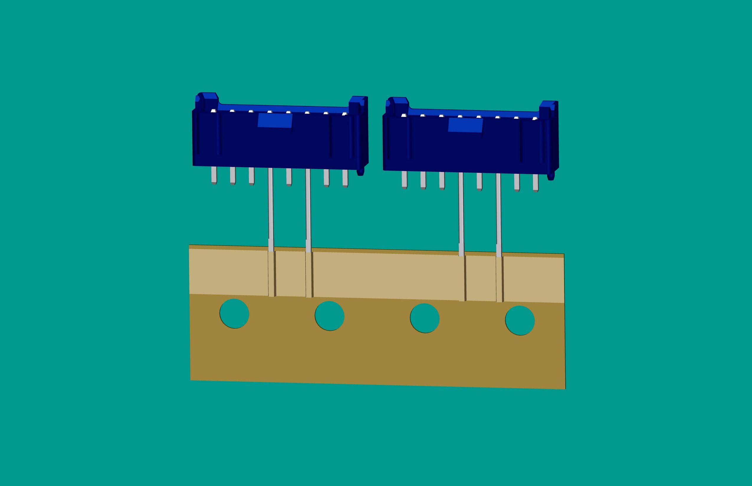 XH-8A全包編帶立式針座藍色/(3、5長針)普通PA66