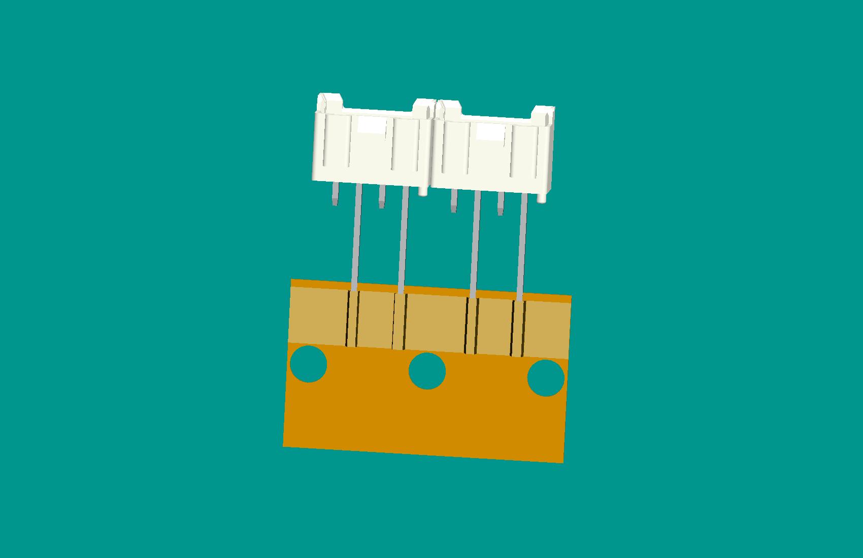 XH-4A全包編帶針座(1、3長針)(白色)普通PA66