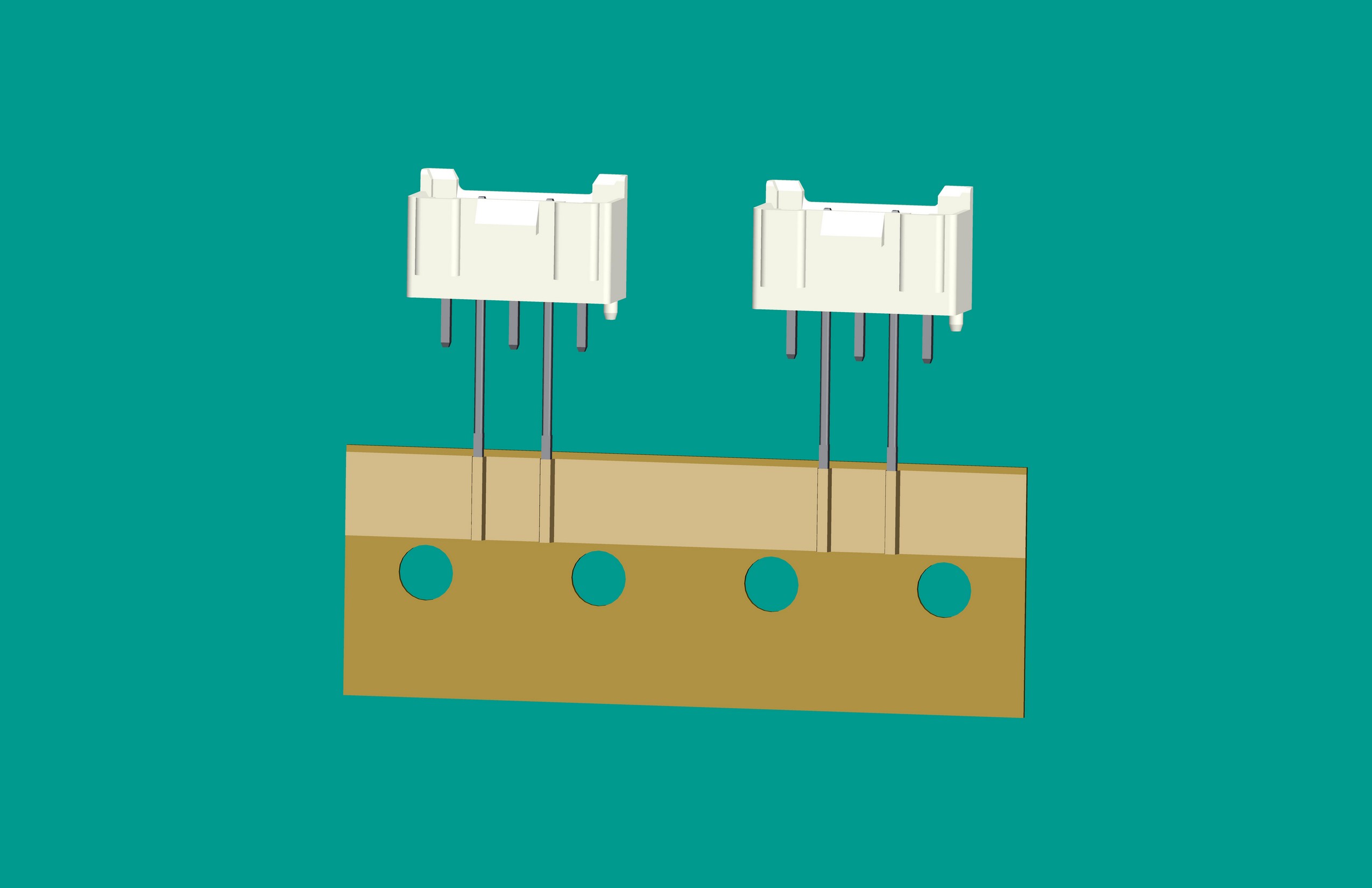 XH-5A全包編帶立式針座白色/(2、4長針)普通PA66