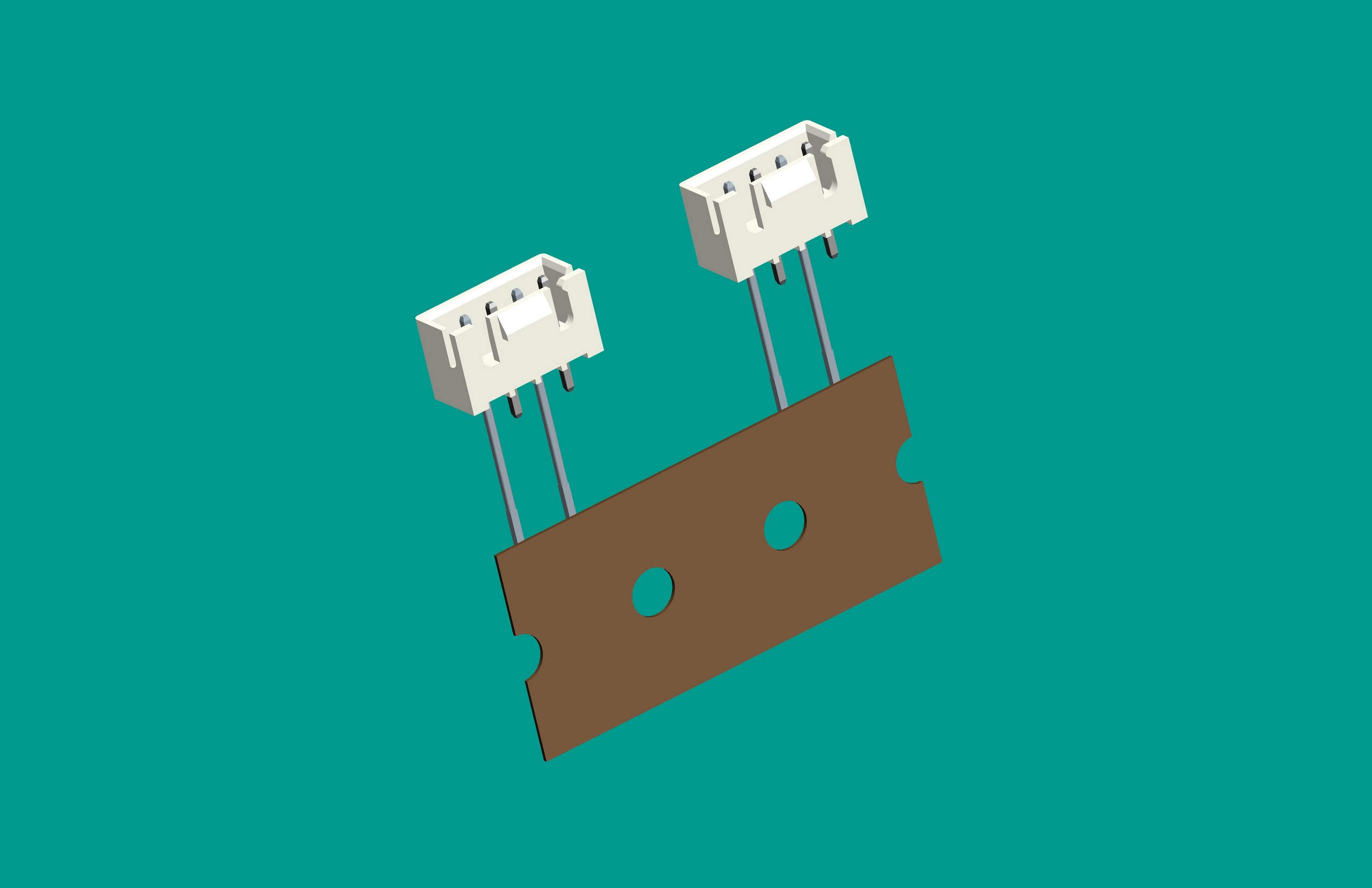 XH-4A(帶扣)編帶立式針座紅色/(步距25.4，1、3短針，反向,12mm)