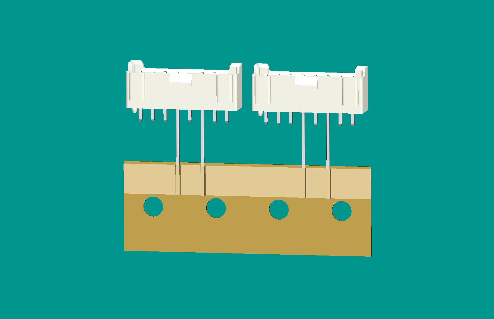XH-8A(反定位)全包編帶立式針座白色/(3、5長針)普通PA66