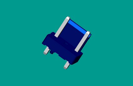 VH3A半包（插奇數(shù)）帶定位針座（藍(lán)色）