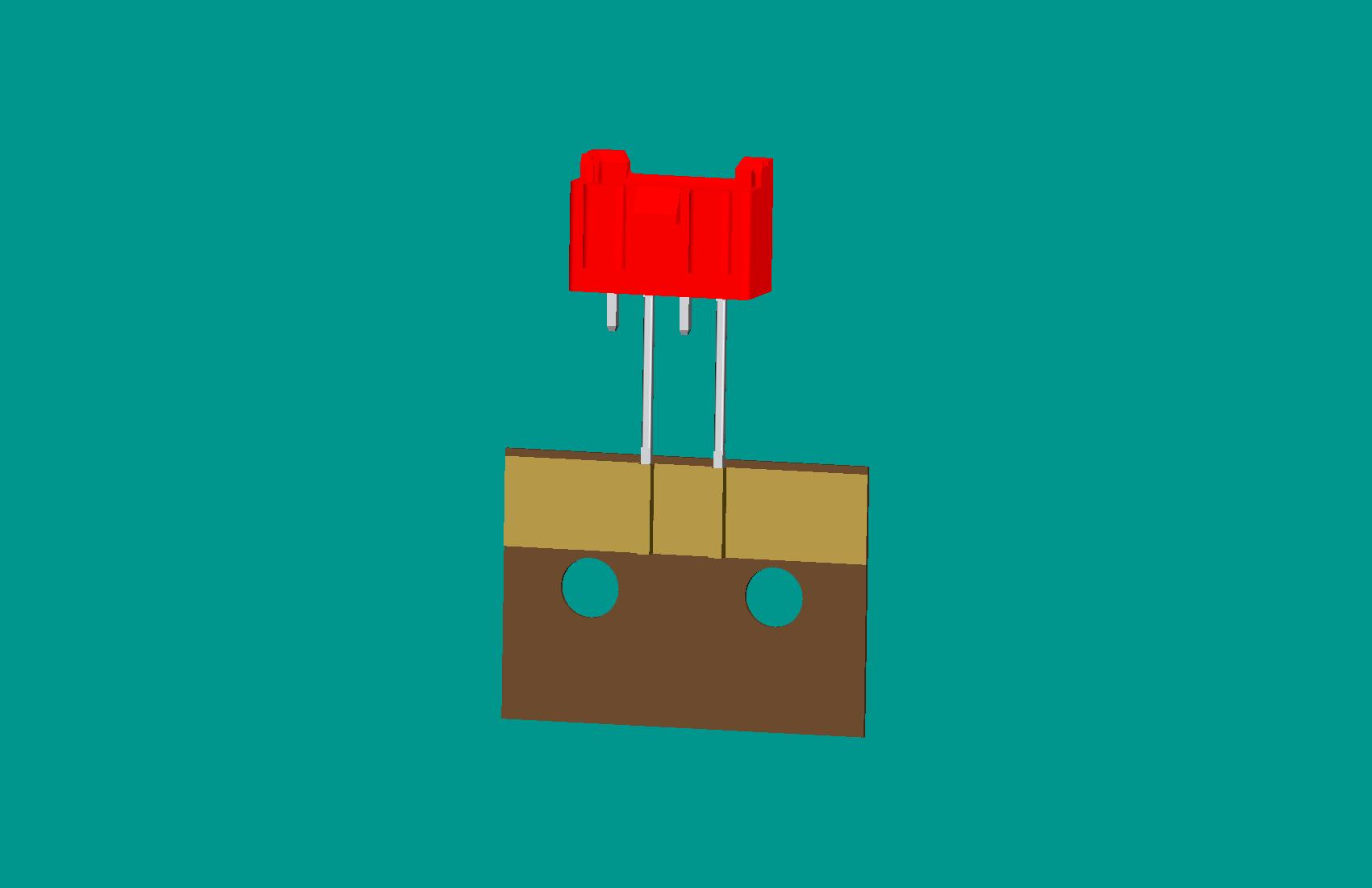 XH-4A全包非限位編帶正向（1、3長針）(紅色)普通PA66