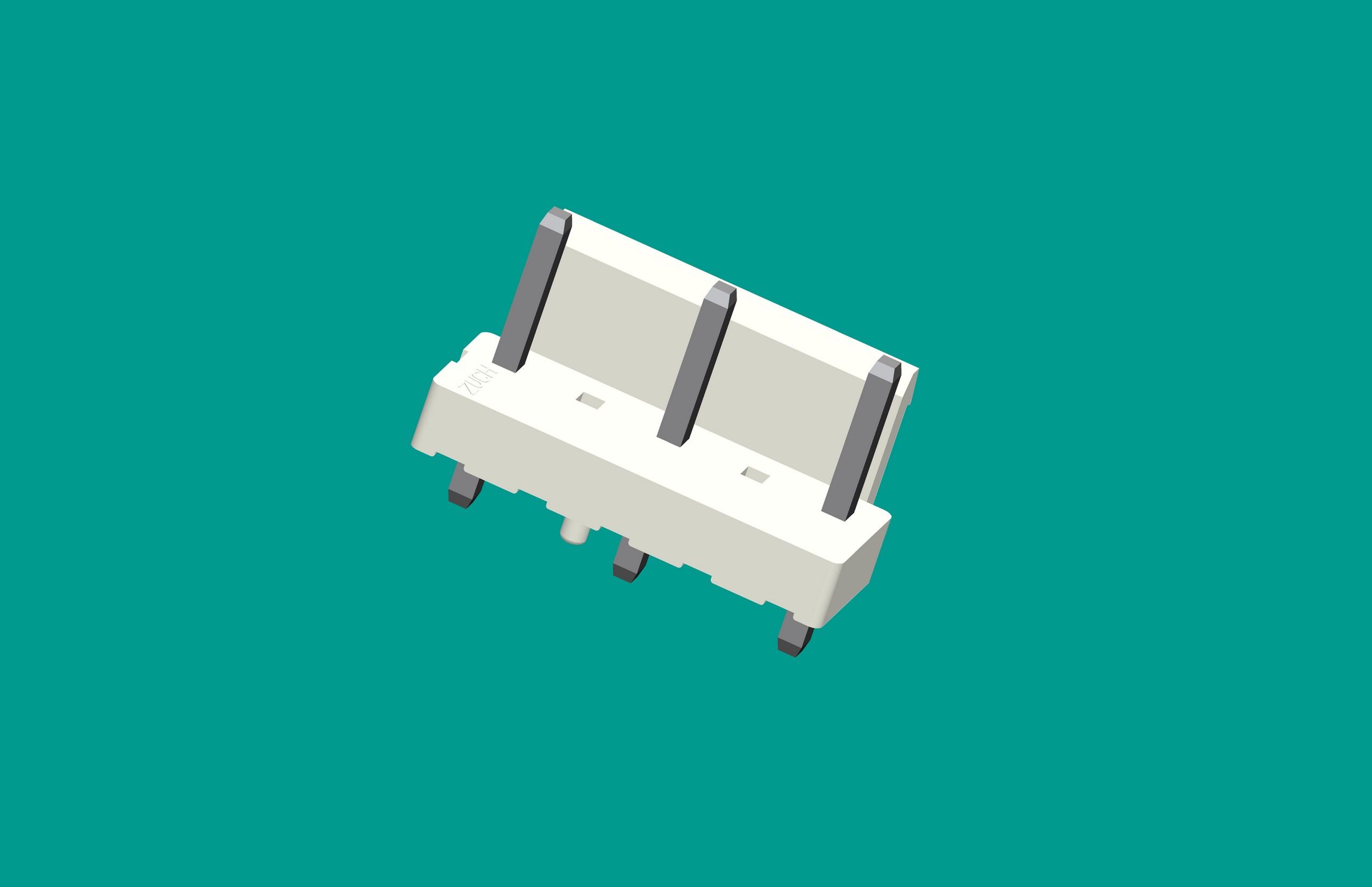 VH5A半包（插奇數(shù)）帶定位針座(缺2.4）（白色）高灼熱絲