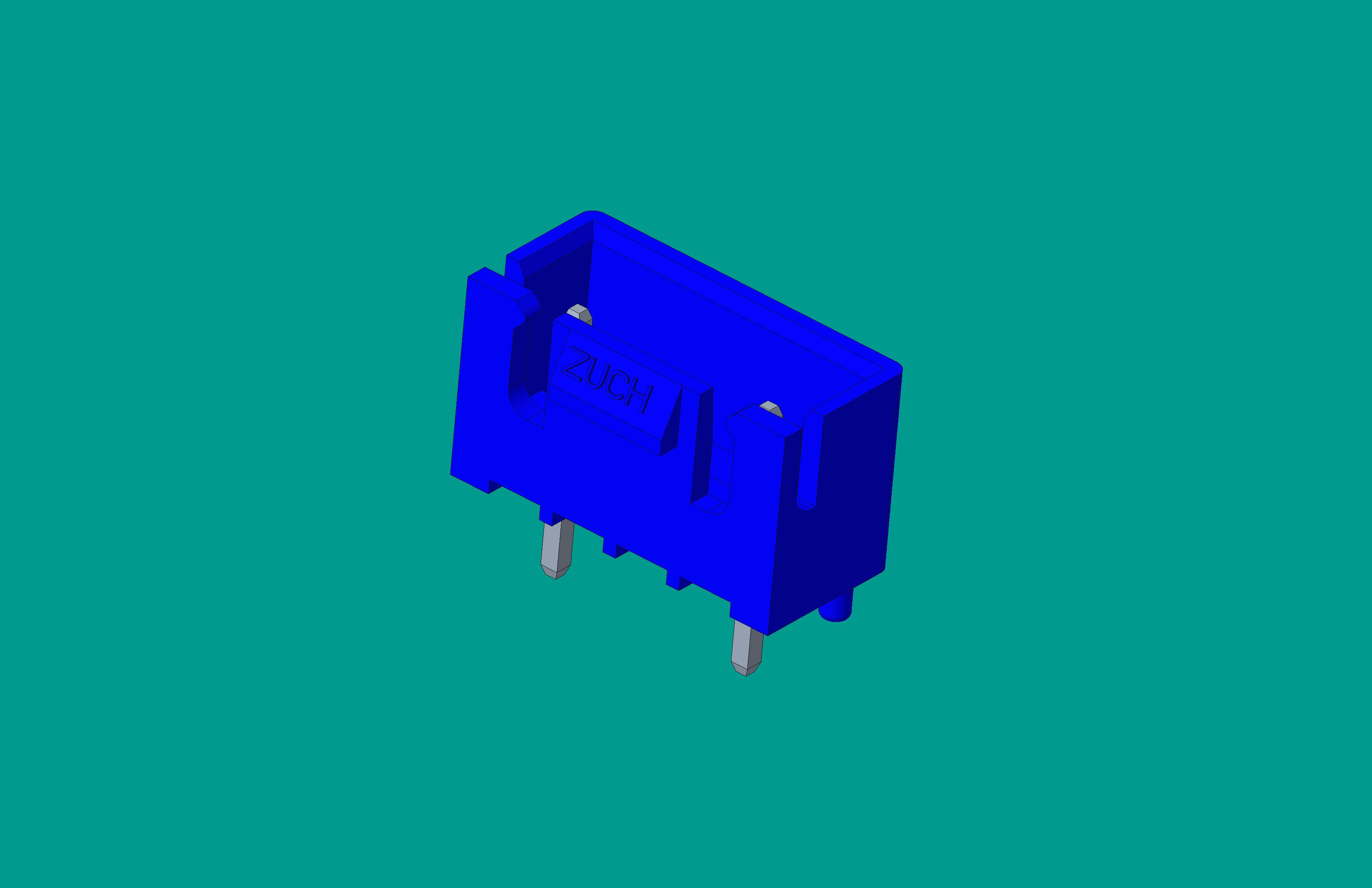 XH-4A帶扣帶定位針座(缺2,3針) 藍色