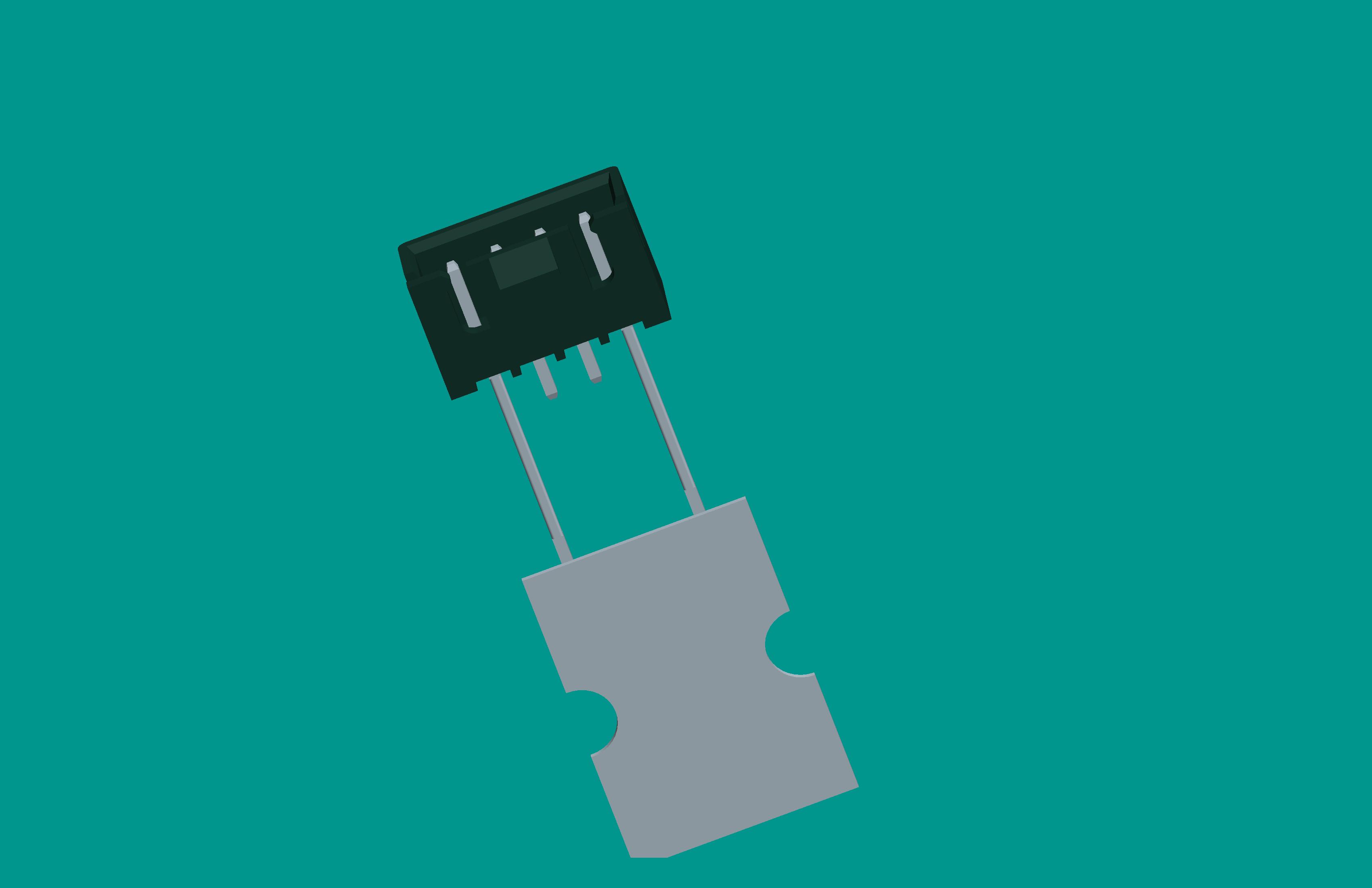 XH-4A帶扣立式針座黑色 PA66/編帶(1、4長針，正向，12mm，短針外漏長2.5mm 步距25.4)