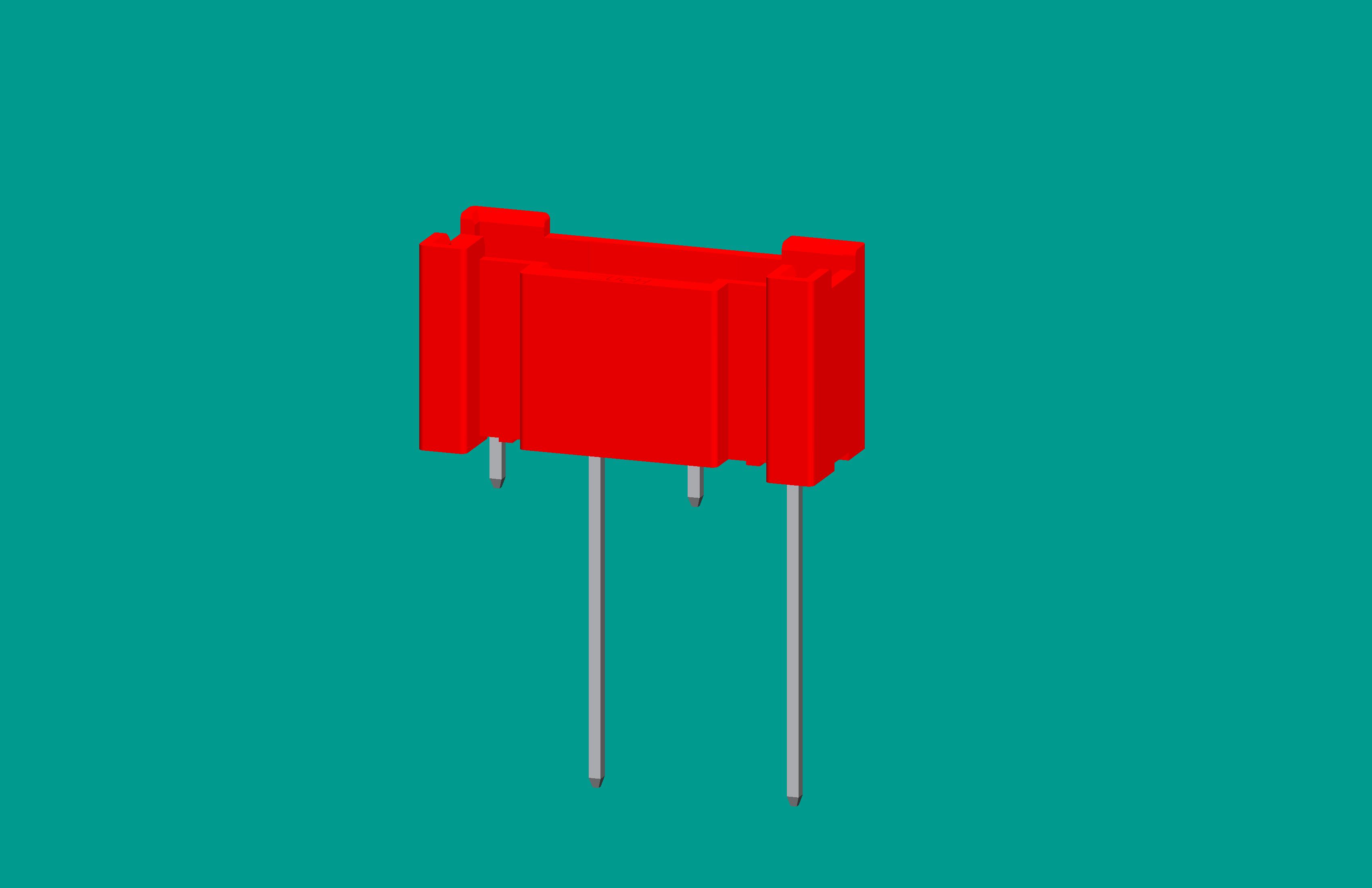 GI2-7AL4編帶缺2,4,6針（紅色）