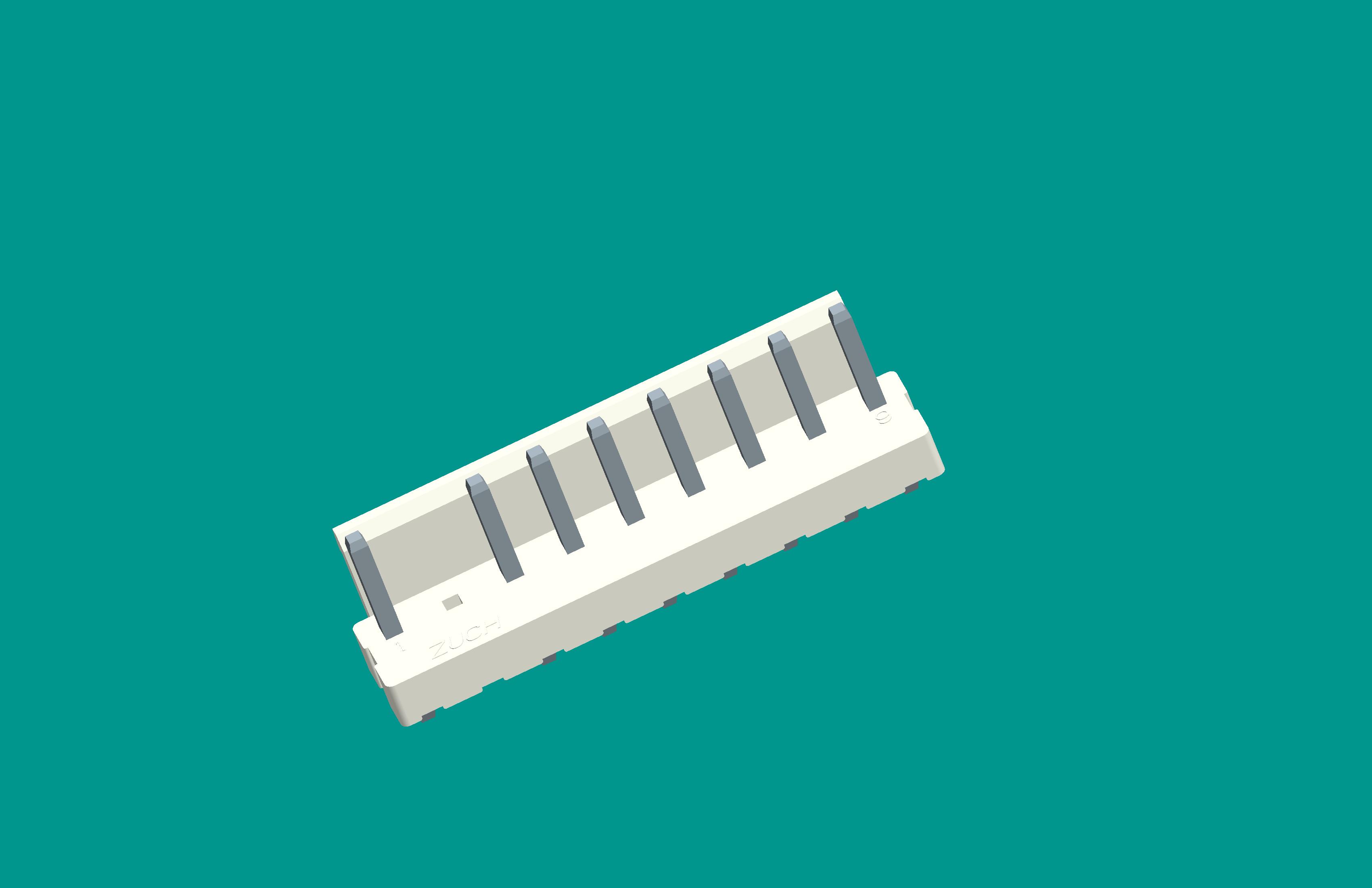 VH-9A8（半包，白色普通PA66）（缺第2針）