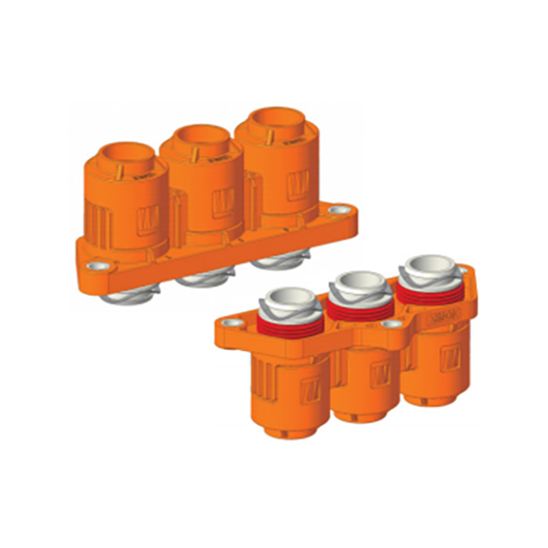 3PIN高壓過(guò)孔連接器